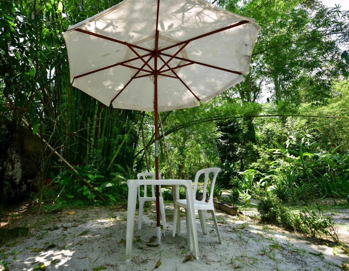 Casa A Beira Do Rio Jaguareguava Na Mata Atlantica Em Bertioga Sp Villa Exteriör bild